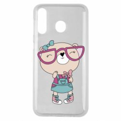 Чехол для Samsung M30 Cute bear - PrintSalon