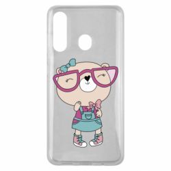 Чехол для Samsung M40 Cute bear - PrintSalon
