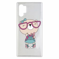 Чехол для Samsung Note 10 Plus Cute bear - PrintSalon