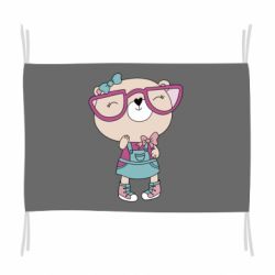 Флаг Cute bear - PrintSalon