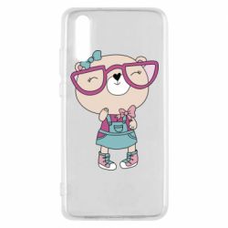 Чехол для Huawei P20 Cute bear - PrintSalon