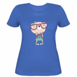 Женская футболка Cute bear - PrintSalon