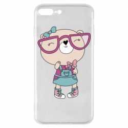 Чехол для iPhone 7 Plus Cute bear - PrintSalon