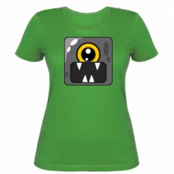 Женская футболка Cute black boss - PrintSalon