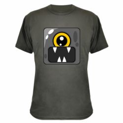 Камуфляжная футболка Cute black boss - PrintSalon