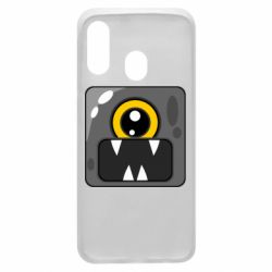 Чехол для Samsung A40 Cute black boss-PrintSalon Чехол для Samsung A40 Cute black boss