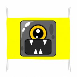 Флаг Cute black boss - PrintSalon
