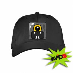 Детская кепка Cute black boss - PrintSalon