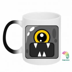 Чашка-хамелеон Cute black boss