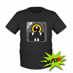 Детская футболка Cute black boss - PrintSalon