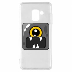 Чехол для Samsung A8 2018 Cute black boss - PrintSalon