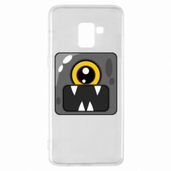 Чехол для Samsung A8+ 2018 Cute black boss - PrintSalon