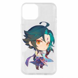 Чехол для iPhone 14 Cute Chibi Xiao - PrintSalon
