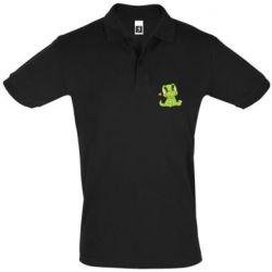 Мужское поло Cute dinosaur - PrintSalon