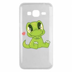 Чехол для Samsung J3 2016 Cute dinosaur - PrintSalon
