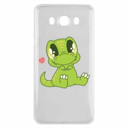 Чехол для Samsung J7 2016 Cute dinosaur - PrintSalon