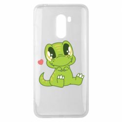 Чехол для Xiaomi Pocophone F1 Cute dinosaur - PrintSalon