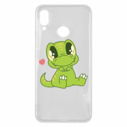 Чехол для Huawei P Smart Plus 2018 Cute dinosaur - PrintSalon
