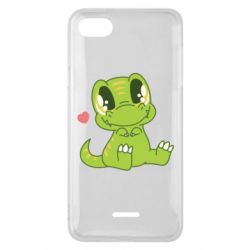 Чехол для Xiaomi Redmi 6A Cute dinosaur - PrintSalon