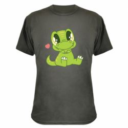 Камуфляжная футболка Cute dinosaur - PrintSalon