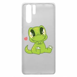 Чехол для Huawei P30 Pro Cute dinosaur - PrintSalon