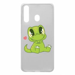 Чехол для Samsung A60 Cute dinosaur - PrintSalon