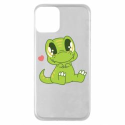 Чехол для iPhone 11 Cute dinosaur - PrintSalon