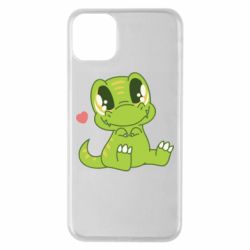 Чехол для iPhone 11 Pro Max Cute dinosaur - PrintSalon