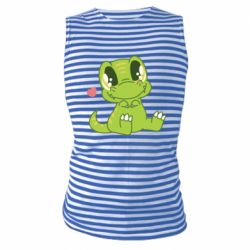 Майка-тельняшка Cute dinosaur - PrintSalon
