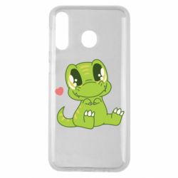 Чехол для Samsung M30 Cute dinosaur - PrintSalon