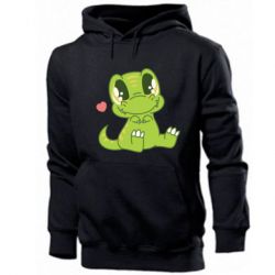 Мужское худи Cute dinosaur - PrintSalon