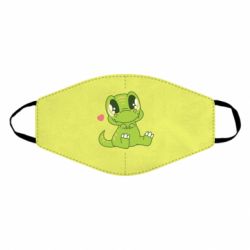 Маска многоразовая Cute dinosaur - PrintSalon