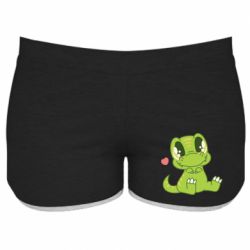 Женские шорты Cute dinosaur - PrintSalon