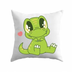 Подушка Cute dinosaur - PrintSalon