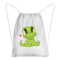 Рюкзак-мешок Cute dinosaur - PrintSalon