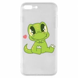 Чехол для iPhone 7 Plus Cute dinosaur - PrintSalon