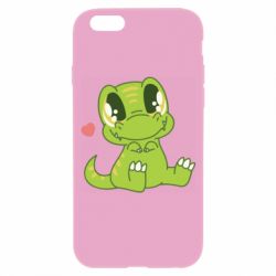 Чехол для iPhone 6/6S Cute dinosaur - PrintSalon