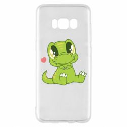 Чехол для Samsung S8 Cute dinosaur - PrintSalon