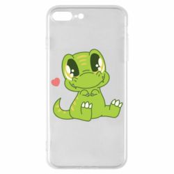 Чехол для iPhone 8 Plus Cute dinosaur - PrintSalon