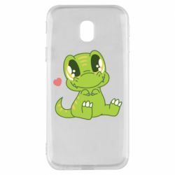 Чехол для Samsung J3 2017 Cute dinosaur - PrintSalon