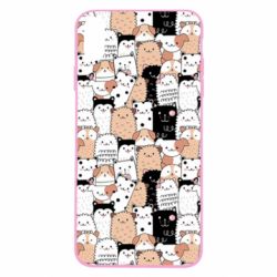 Чохол для iPhone Xs Max Cute dogs pattern - PrintSalon