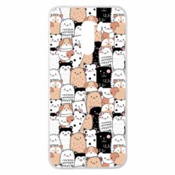 Чохол для Xiaomi Pocophone F1 Cute dogs pattern - PrintSalon