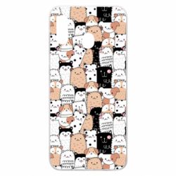 Чохол для Samsung A20 Cute dogs pattern - PrintSalon