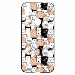 Чохол для Xiaomi Redmi 7 Cute dogs pattern - PrintSalon
