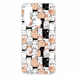 Чохол для Xiaomi Redmi Note 8 Cute dogs pattern - PrintSalon