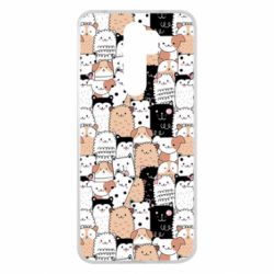 Чохол для Xiaomi Redmi Note 8 Pro Cute dogs pattern - PrintSalon