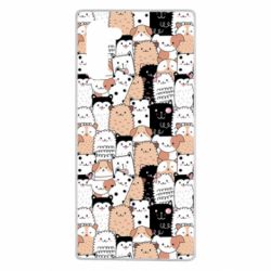 Чохол для Samsung Note 10 Cute dogs pattern - PrintSalon