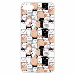 Чохол для iPhone SE 2022 Cute dogs pattern - PrintSalon