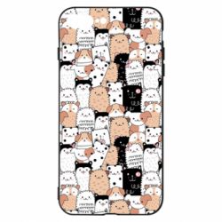 Чохол для iPhone 7 Plus Cute dogs pattern - PrintSalon