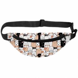3D-сумки на пояс Cute dogs pattern